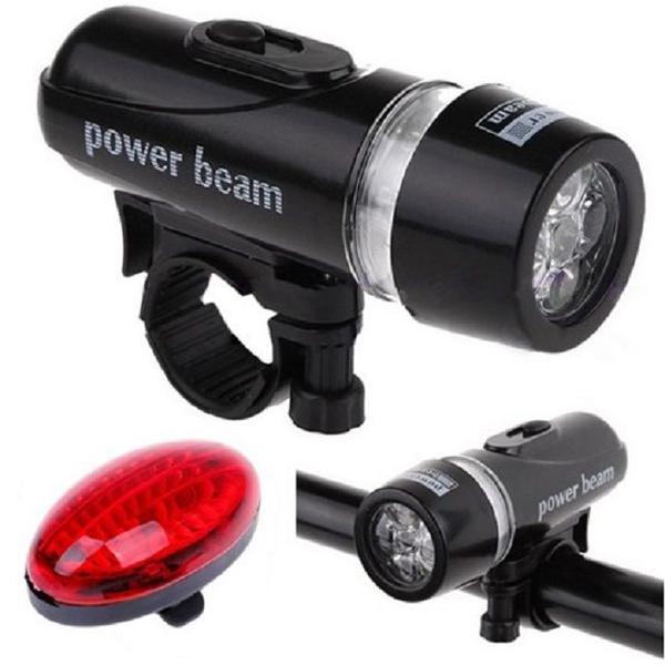 Lanterna Luz Segurança Bicicleta Traseira e Frontal - CONCISE FASHION STYLE Imagem de Lanterna Luz Segurança Bicicleta Traseira e Frontal