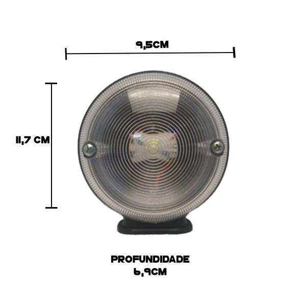 Lanterna Maria/ Foguinho/ Bojuda Individual Led Cristal Base Preta - LANTERSUL Imagem de Lanterna Maria/ Foguinho/ Bojuda Individual Led Cristal Base Preta