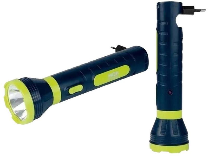 Imagem de Lanterna Power Led 140 Lumens Bivolt Recarregável Mor Camping e Pesca