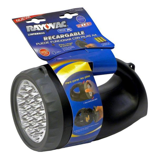 Imagem de Lanterna Rayovac Hibrida Recarregavel 19 LEDS Bivolt