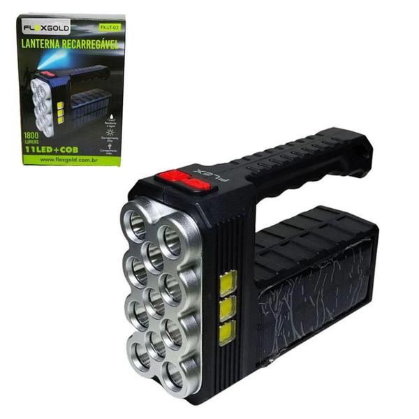 Imagem de Lanterna Recarregável Flex Gold 1800 Lumens