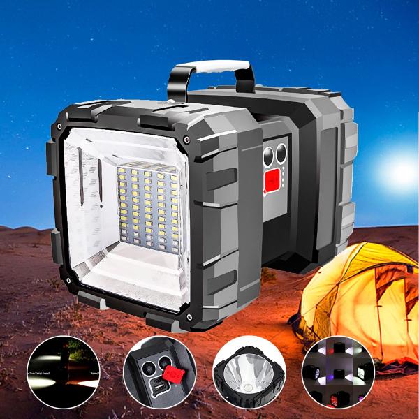 Lanterna Recarregável Led Tática Multifuncional Portátil Ultra Forte - CORREIA Imagem de Lanterna Recarregável Led Tática Multifuncional Portátil Ultra Forte