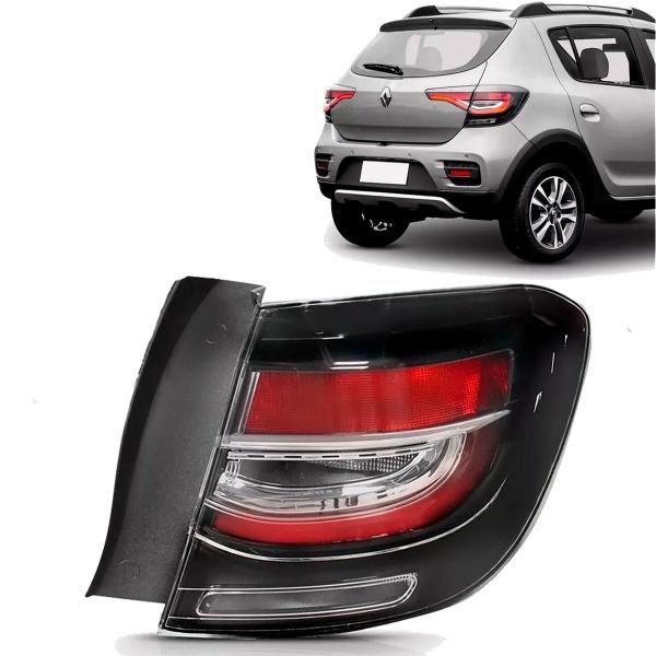 Imagem de Lanterna Sandero 2020 2021 22 2023 2024 Stepway Led Direito