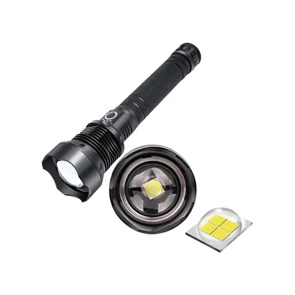 Imagem de Lanterna Tática Led P90 Forte Ultra Potente Camping Pesca Caça Sitio - B-max