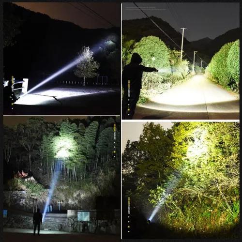 Imagem de Lanterna Tática Militar Luz Led P90 Ultra Potente Mais Forte 2km Usb Regarregavel Potente Zoom Telescópico