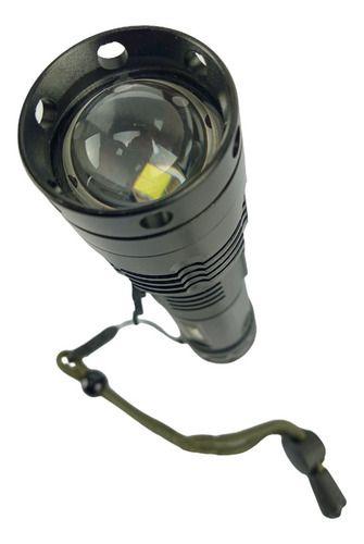 Imagem de Lanterna Tatica Recarregavel Led T9 4 Janelas Usb