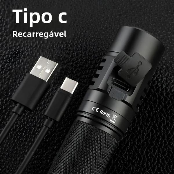 Imagem de Lanterna Tática Recarregável Sofirn SC31 Pro - 2000lm - USB-C - LED SST40