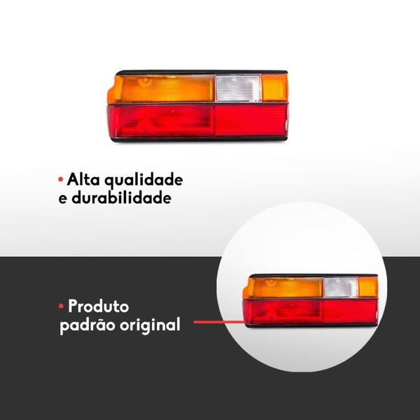 Imagem de Lanterna Tras VW Voyage Esquerda 91 a 95 Tricolor C Soquete