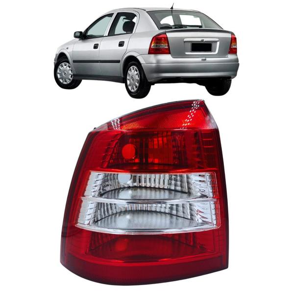 Imagem de Lanterna Traseira Astra Hatch 1999 2000 01 2002 Bicolor