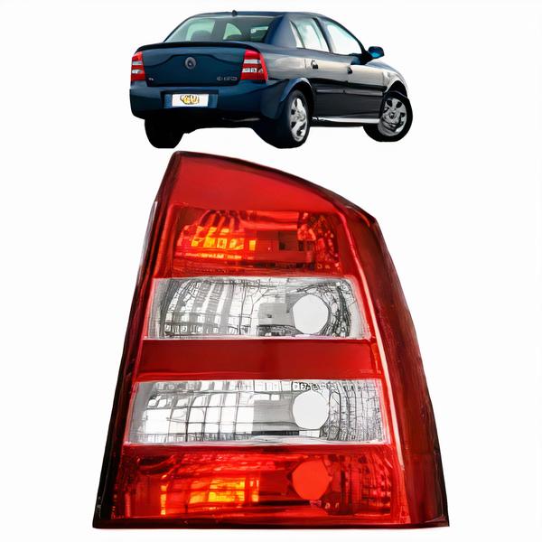 Imagem de Lanterna Traseira Astra Sedan 03 a 12 Cristal LD