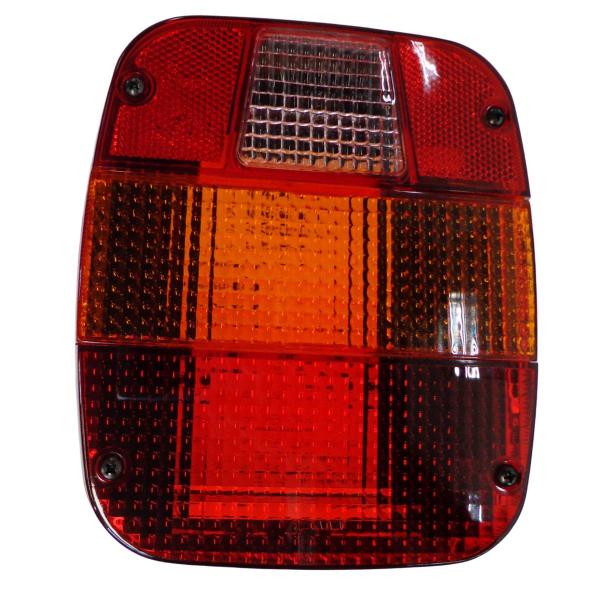 Imagem de Lanterna Traseira Bicolor LED FordVW Lente Gf045 Medidas C161 X A191 X P99