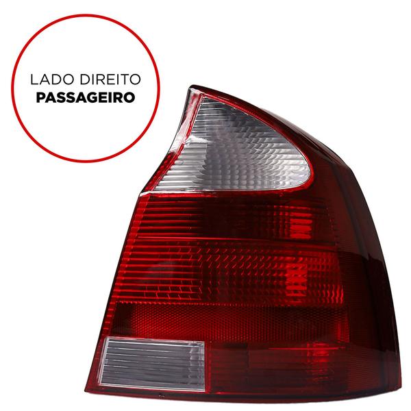 Imagem de Lanterna Traseira Chevrolet Corsa Sedan 2003 2004 2005 2006 2007 Cristal