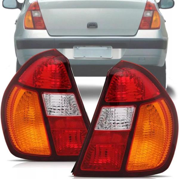 Imagem de Lanterna Traseira Clio Sedan 03 2004 2005 2006 2007 2008 Tyc