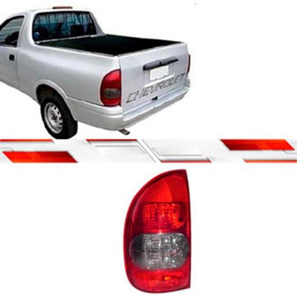 Imagem de Lanterna Traseira Corsa Wagon Pickup Sw 2000 Ate 2002 Le Re Fume Bicolor