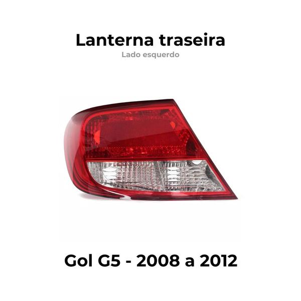 Imagem de Lanterna traseira esquerda Volkswagen Gol G5 - 2008 a 2012