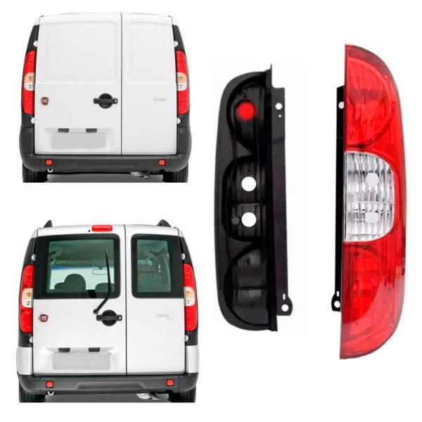 Imagem de Lanterna Traseira Fiat Furgão Doblo 2010 a 2022 - Fiorino 2014 a 2022 Adventure