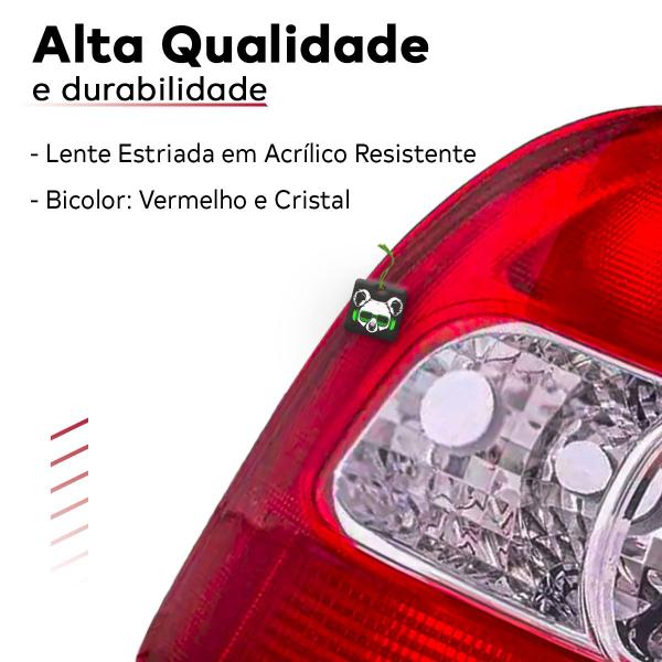 Imagem de Lanterna Traseira Fiat Strada 2001 2002 2003 2004 2005 2006