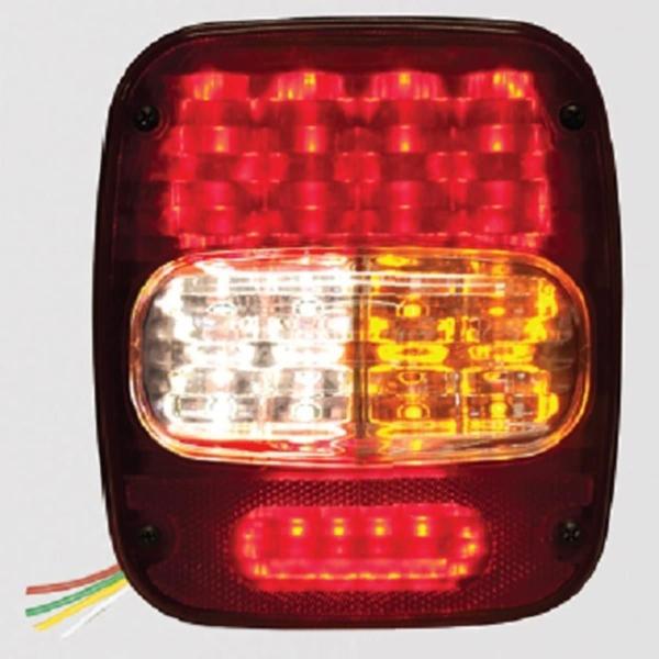 Imagem de Lanterna Traseira Le Constellation Euro 5 2012 Em Diante 22 Led bivolt Bojuda Bivolt Vermelho Cristal