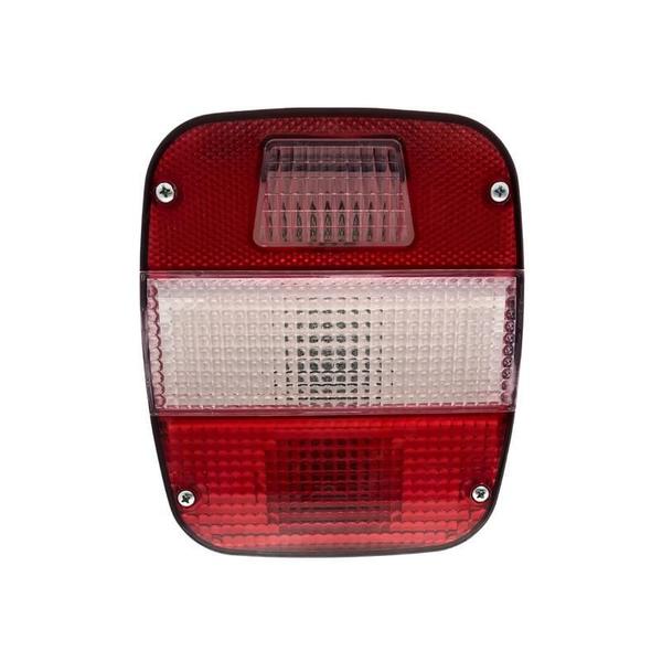 Imagem de Lanterna Traseira LED 12V Ford Volks Cristal Esq. Branco