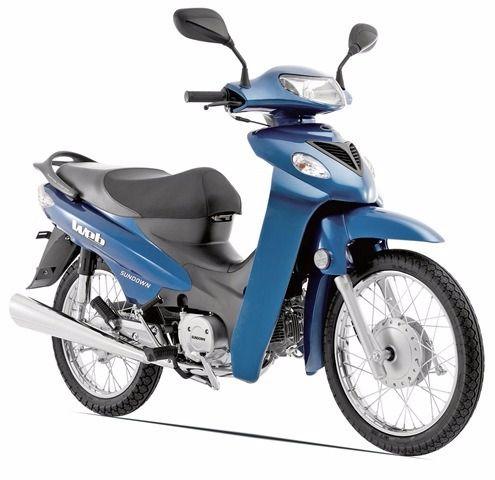 Imagem de Lanterna Traseira Moto Sundown Web 100 2004 a 2008 (1 Linha)