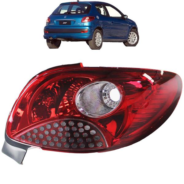 Imagem de Lanterna Traseira para Peugeot 207 Hatch 2009 2010 2011 LD