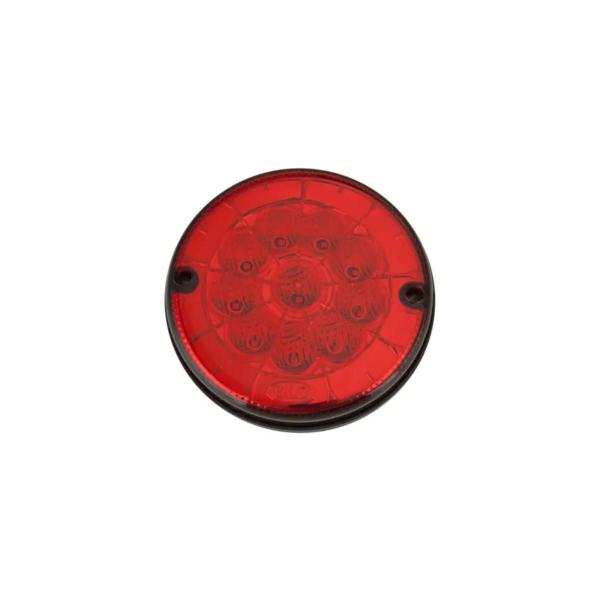 Imagem de Lanterna Traseira Posição/Freio 125mm  10 LED  (24V)  (Vermelho)  (804202)