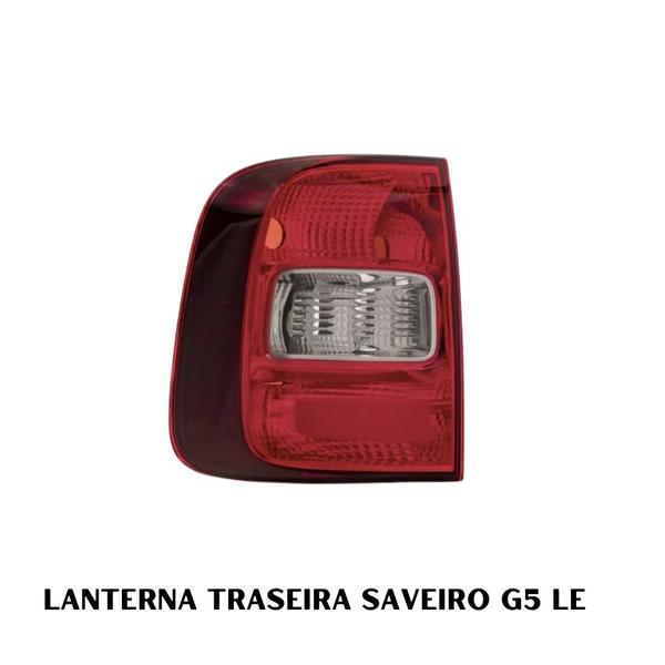 Imagem de Lanterna traseira saveiro g5 09/16 cristal c/pisca bic le