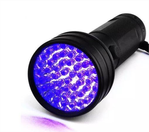 Imagem de Lanterna  Ultra Violeta Uv 21 Leds - Dinheiro Falso Luz Negra