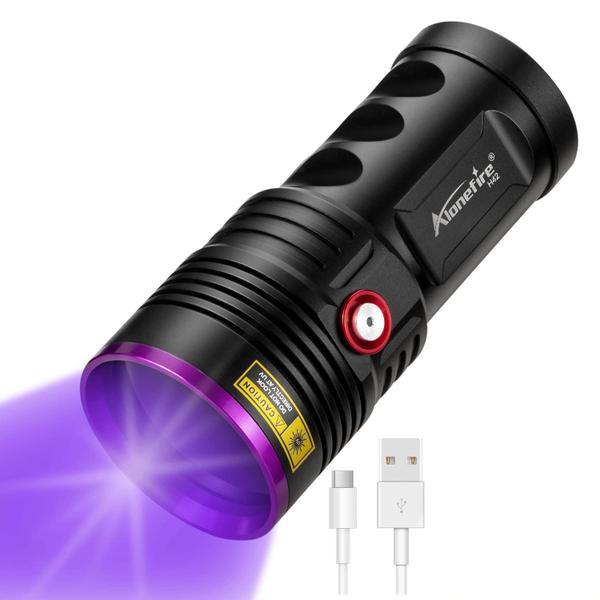 Imagem de Lanterna UV ALONEFIRE H42UV 36W 365nm USB Recarregável