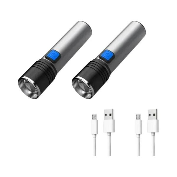 Lanterna UV Blacklight 395nm Recarregável via USB com Zoom - Para Cura de Resina e Detecção de Urina Imagem de Lanterna UV Blacklight 395nm Recarregável via USB com Zoom - Para Cura de Resina e Detecção de Urina