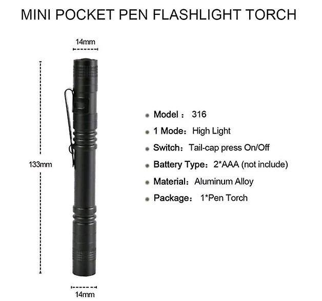 Lanterna Wokex Pocket Pocket Mini Portátil Impermeável Imagem de Lanterna Wokex Pocket Pocket Mini Portátil Impermeável