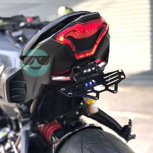 Imagem de Lanterna Yamaha Mt07 Até 2018 Com Seta Sequencial e Relé