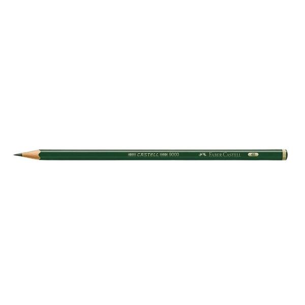 Imagem de Lápis 9000 8b Castell (regente) 90008 Faber-castell - 12un