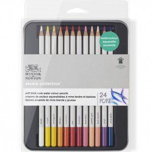 Imagem de Lápis Aquarela Winsor & Newton 24 Cores