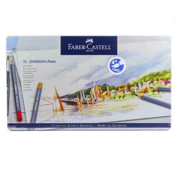 Imagem de Lápis Aquarelável Goldfaber Aqua Faber Castell 36 Cores