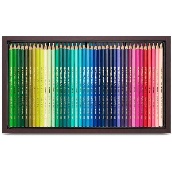 Imagem de Lápis Aquarelável Supracolor Caran D'Ache 80 Cores Madeira