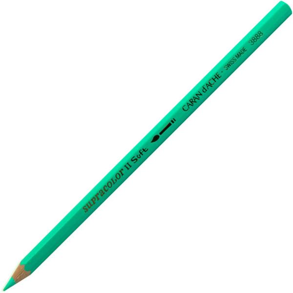 Imagem de Lápis Aquarelável Supracolor II Soft Caran dAche - 211 - Jade Green