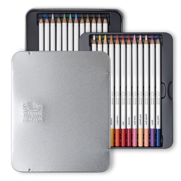 Imagem de Lápis Aquarelável Winsor & Newton Studio Collection 24 Cores