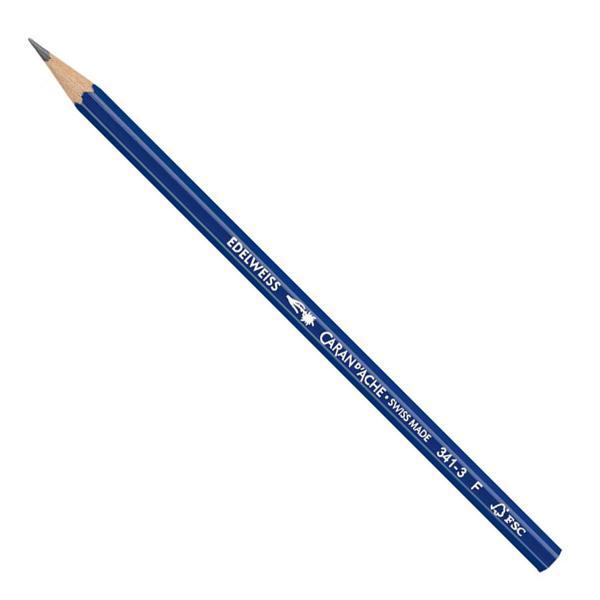 Imagem de Lapis Caran d'Ache Edelweiss F corpo Azul