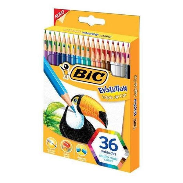 Imagem de Lápis Cor 36 Unid. Evolution- Bic