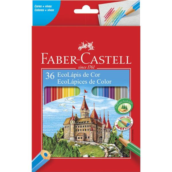 Imagem de Lápis  de 36 cores Faber Castell