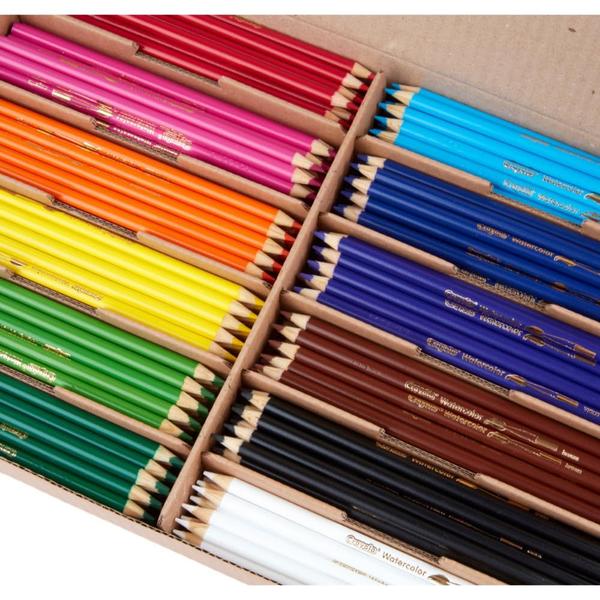 Imagem de Lápis de aquarela Crayola Classpack 240 ct para sala de aula