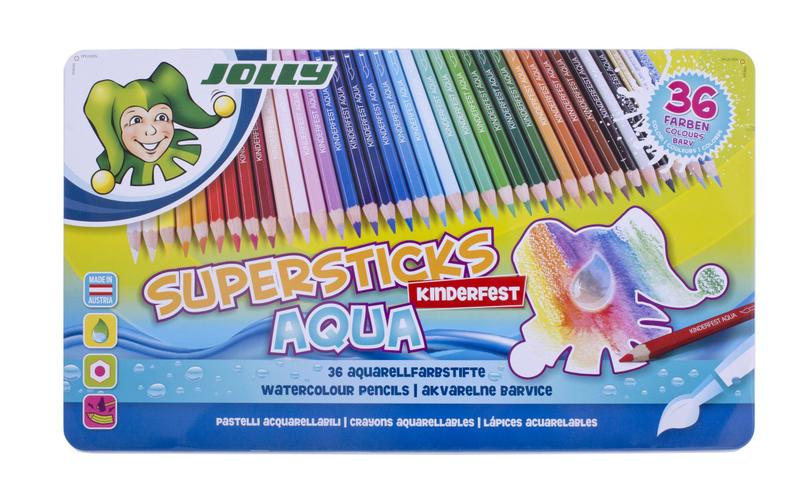 Imagem de Lápis de aquarela JOLLY Supersticks Premium, conjunto de 36