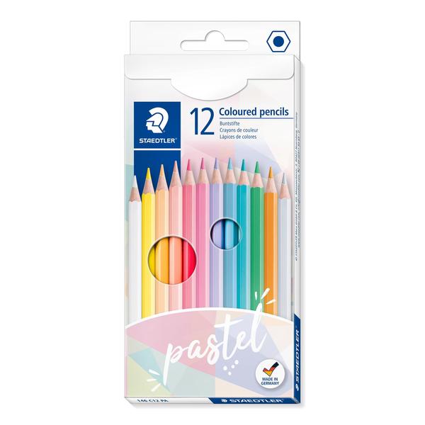 Imagem de Lápis de colorir STAEDTLER 146 Classic Soft Lead 12 Pastel