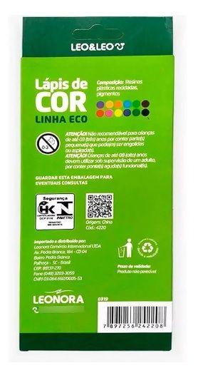 Imagem de Lápis de cor 12 cores - Linha eco - sextavado