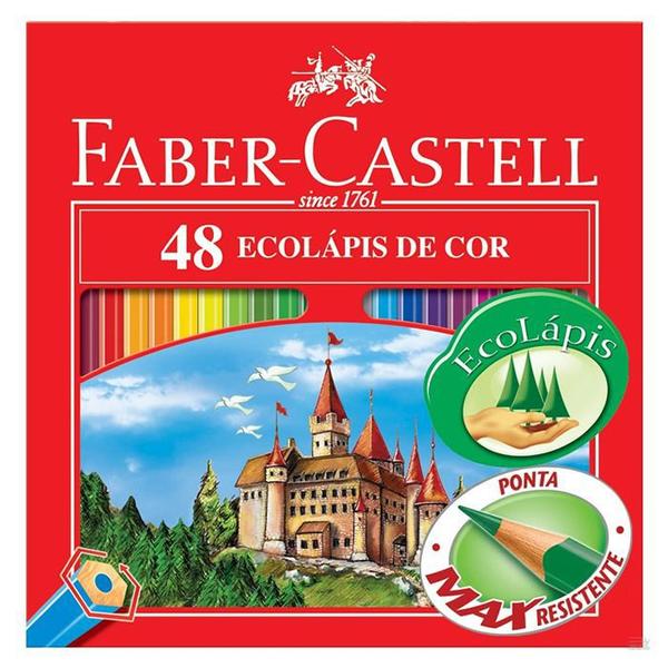 Imagem de Lápis de Cor 48 Cores Sextavado Faber-Castell