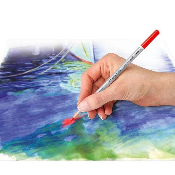 Imagem de Lápis de Cor Aquarelável 24 Cores Staedtler Karat