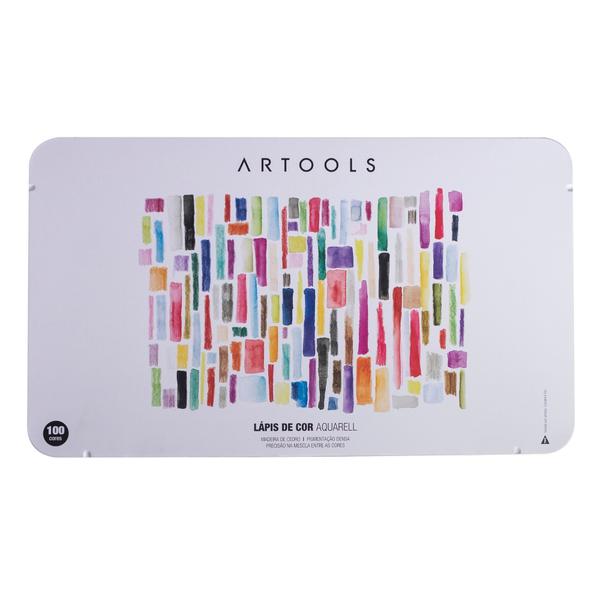 Imagem de Lápis de Cor Aquarelável Artools Aquarell 100 Cores 68862