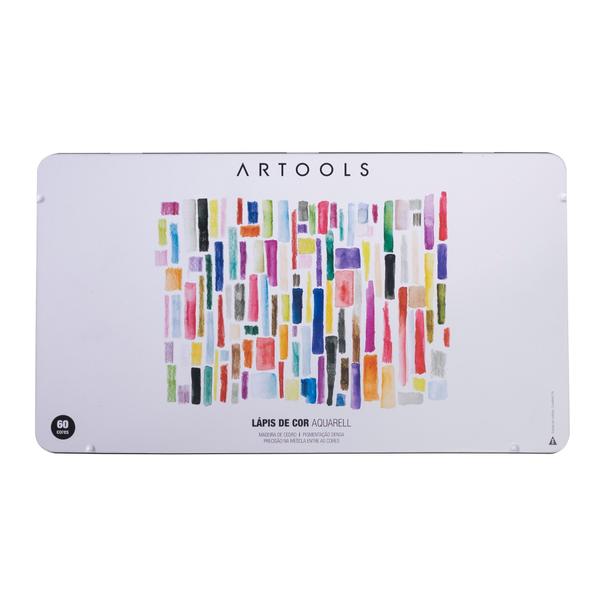 Imagem de Lápis de Cor Aquarelável Artools Aquarell 60 Cores 688848