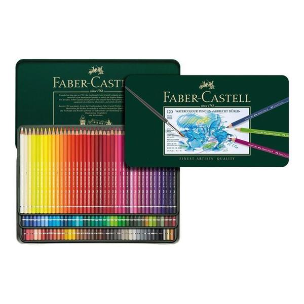 Imagem de Lápis de Cor Aquarelável Faber Castell Albrecht Dürer 120 Cores